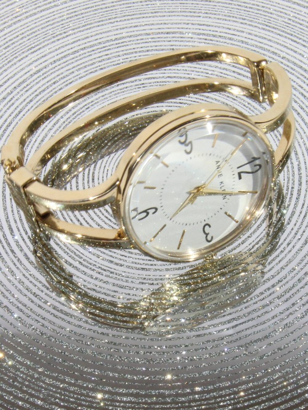 Anne Klein Watch with White Band
